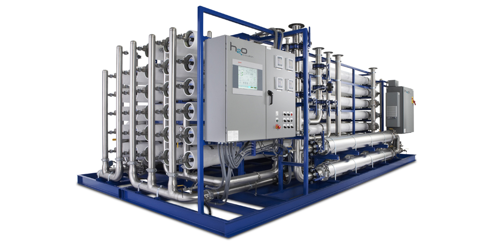 Industries - Mining Reverse Osmosis skidded treatment system